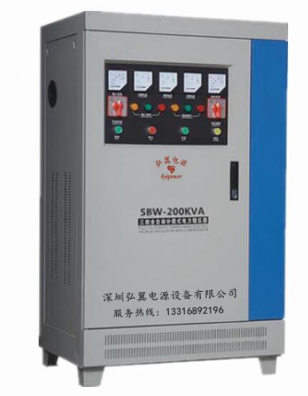 三相补偿式稳压器产品示意图