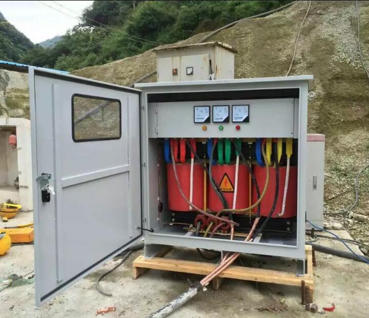 隧道施工专用升压器正确安装方式及安装条件